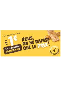 Prospectus La mie câline ALENCON : Un menu malin à prix mini