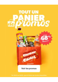 Prospectus Chronodrive CLERMONT FERRAND : En Promos