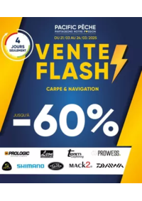 Prospectus Pacific Pêche ORLÉANS : Ventes Flash