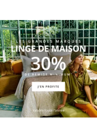 Prospectus Yves Delorme COLMAR : SouffleLigne de maison -30%