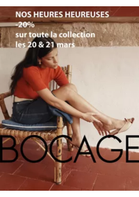 Prospectus Bocage AMIENS : -20% sur toute la collection