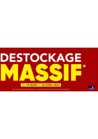 Prospectus La Compagnie du lit Enghien-Les-Bains : Destockage Massif