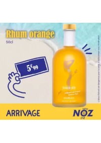 Prospectus Noz Sablé sur Sarthe : Rhum orange