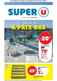 Prospectus Super U MAGLAND : Plein air