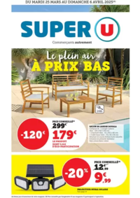 Prospectus Super U ARLANC : Plein air