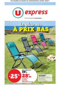 Prospectus U Express NOVES : Plein air