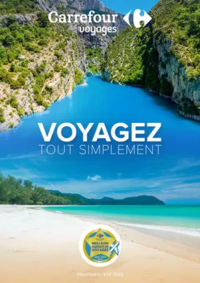 Prospectus Carrefour CHERBOURG : VOYAGEZ TOUT SIMPLEMENT