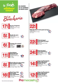 Prospectus Promocash Morzine : La boucherie