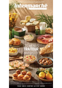 Prospectus Intermarche Contact ANNEYRON : CATALOGUE TRAITEUR PRINTEMPS ETE