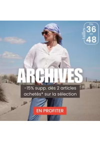 Prospectus Jacqueline Riu ST QUENTIN : Profitez de -15% supplémentaires dès 2 articles achetés