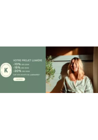 Prospectus Keria CHAINTRE : Votre projet lumière