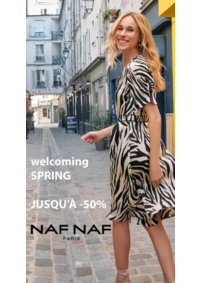 Prospectus NAFNAF BESANCON : Welcoming SPRING JUSQU’À -50%