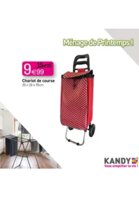 Prospectus KANDY ETALONDE : MÉNAGE DE PRINTEMPS !