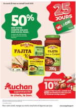 Prospectus Auchan Supermarché : Les 25 jours Waaoh, spécial XXL dans votre super