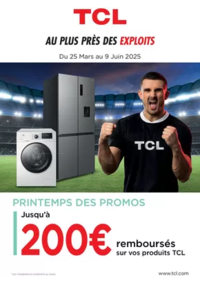 Prospectus Boulanger Sarcelles : OFFRE TCL : 200€ remboursés !
