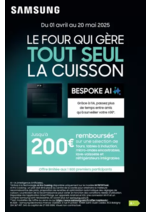 Promos et remises  : SAMSUNG ENCASTRABLES BESPOKE AI
