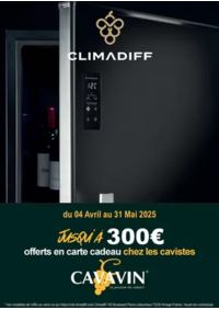 Prospectus BeDigital Evian Les Bains : CLIMADIFF CAVE A VIN