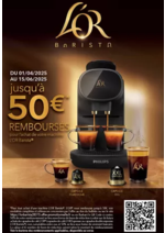 Promos et remises  : Offre L'OR Barista : jusqu'à 50€ remboursés