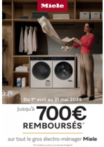 Promos et remises  : MIELE vous rembourse jusqu'à 700 €