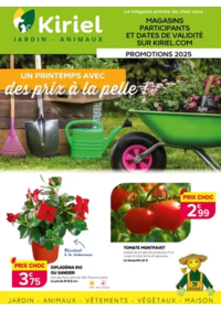 Prospectus Kiriel ORADOUR SUR VAYRES : PROMOTIONS PRINTEMPS II 2025 - 8 PAGES