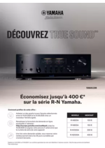Promos et remises  : YAMAHA AMPLI-TUNER