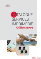 Catalogue Services Imprimerie 2025 - Office DEPOT