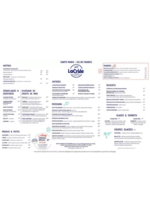 Promos et remises  : Nouvelle Carte menu & vins