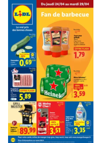 Prospectus Lidl Saint-Cloud : Fan de barbecue ? Retrouvez une sélection de viandes, sauces et bien plus à prix Lidl !
