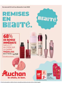 Prospectus Auchan Aussillon : Remises en beauté
