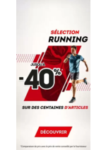 Prospectus Sport 2000 : Sélection running