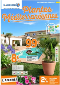 Prospectus E.Leclerc PERRUSSON : PLANTES MEDITERRANEENNES