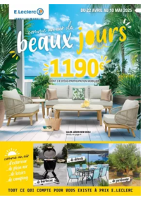 Prospectus E.Leclerc VILLEFRANCHE DE ROUERGUE : SELECTION LOISIRS EXTERIEURS REGION