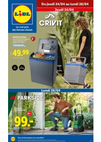 Prospectus Lidl ST JUST EN CHAUSSEE : Préparez vos futures vacances chez Lidl avec tous les équipements de camping !