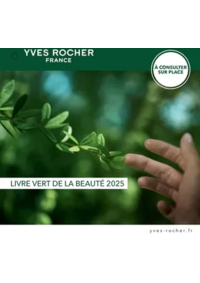 Prospectus Yves Rocher Lannemezan : LIVRE VERT DE LA BEAUTÉ 2025