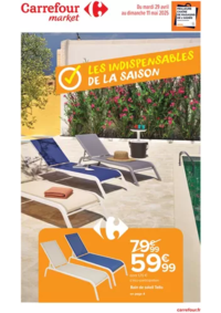 Prospectus Carrefour Drive SAINT AMAND MONTROND : LES INDISPENSABLES DE LA SAISON