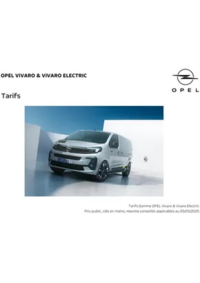 Prospectus Distributeur OPEL AUTO GP DIFFUSION SARL CHAUMONT : Opel Vivaro