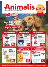 Prospectus Animalis Bourges : Des balades à volonté à prix légers !