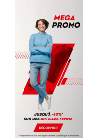 Prospectus Sport 2000 LESPARRE MEDOC 3 rue des Remouleurs ZAC Belloc : MEGA PROMO