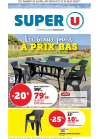 Prospectus Super U MAURON : Les beaux jours !