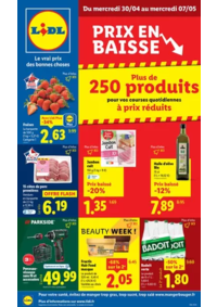 Prospectus Lidl CHARMES : Faites des économies et profitez de réductions sur une large sélection de produits !