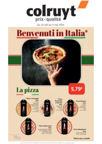 Prospectus Colruyt SAINT-HIPPOLYTE : Benvenuti in Italia