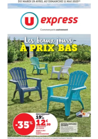 Prospectus U Express ST PONS DE THOMIERES : Les beaux jours !