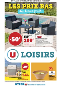 Prospectus Hyper U : Les beaux jours !
