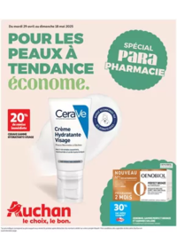 Prospectus Auchan LA TRINITÉ : Pour les peaux à tendance économe