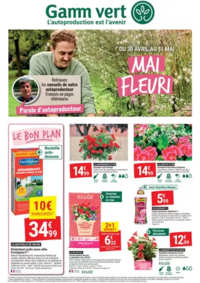 Prospectus Gamm vert PIERRE DE BRESSE : MAI FLEURI