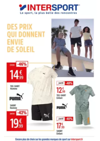 Prospectus Intersport LANNEMEZAN : Des prix qui donnent envie de soleil