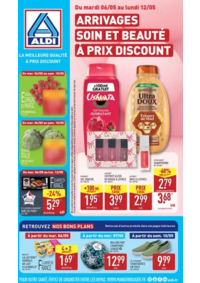 Prospectus Aldi : Arrivages soin et beauté à prix discount