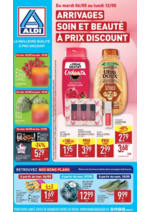 Prospectus Aldi : Arrivages soin et beauté à prix discount