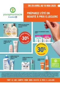 Prospectus Parapharmacie E.Leclerc TOURLAVILLE : Prospectus Mai
