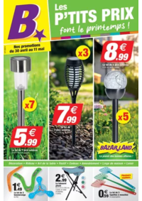 Prospectus Bazarland LA TRANCHE SUR MER : Les p'tits prix font le printemps !